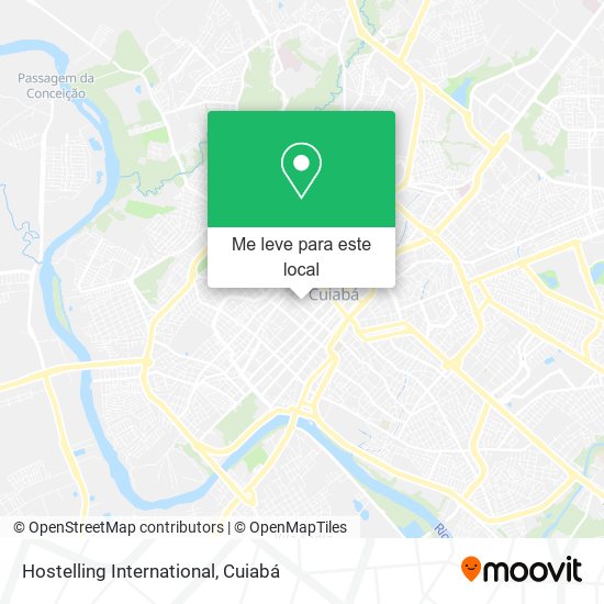 Hostelling International mapa