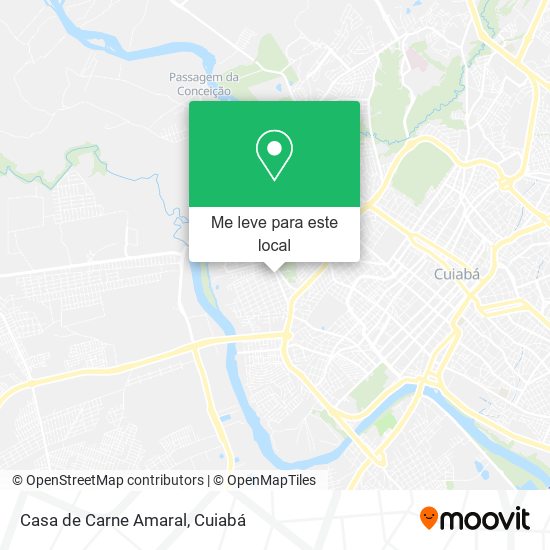 Casa de Carne Amaral mapa