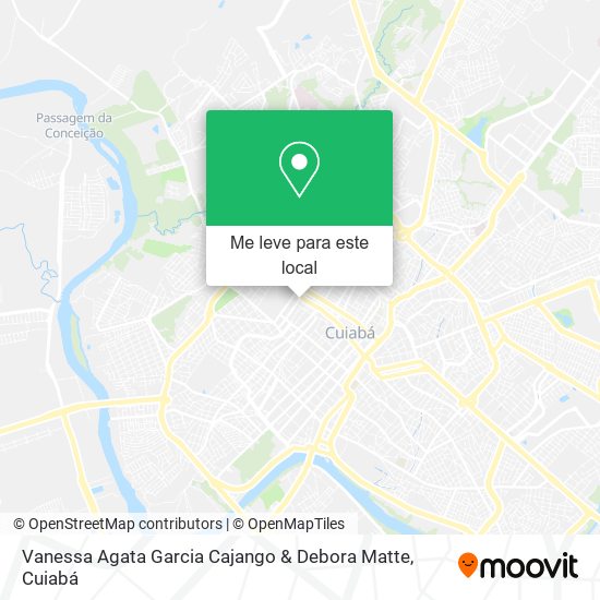 Vanessa Agata Garcia Cajango & Debora Matte mapa
