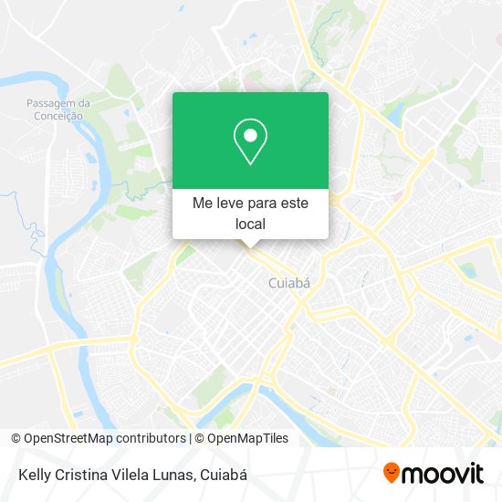 Kelly Cristina Vilela Lunas mapa
