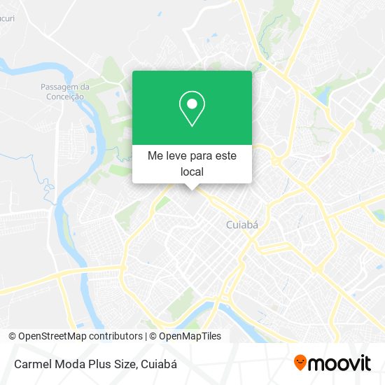 Carmel Moda Plus Size mapa
