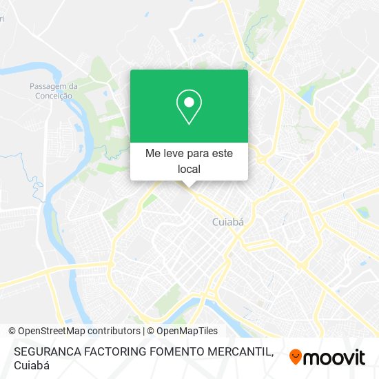 SEGURANCA FACTORING FOMENTO MERCANTIL mapa