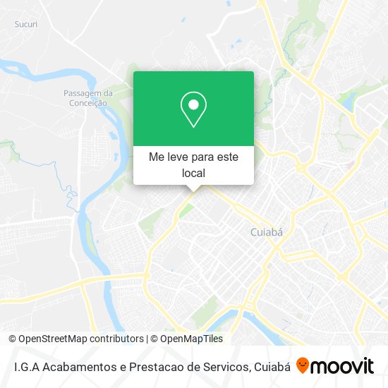 I.G.A Acabamentos e Prestacao de Servicos mapa