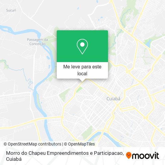 Morro do Chapeu Empreendimentos e Participacao mapa