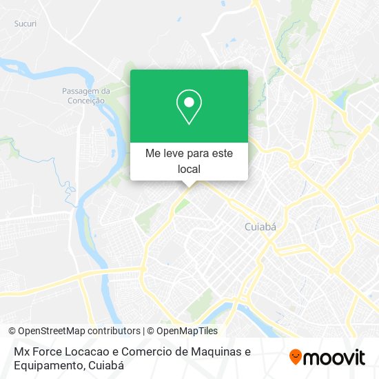 Mx Force Locacao e Comercio de Maquinas e Equipamento mapa