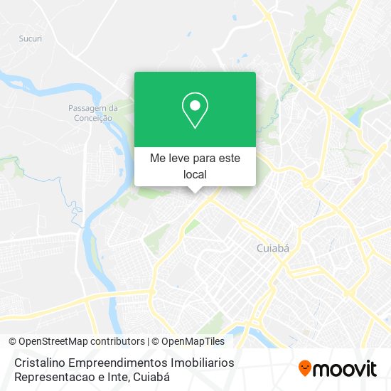 Cristalino Empreendimentos Imobiliarios Representacao e Inte mapa