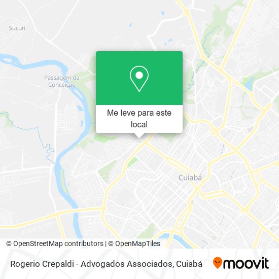 Rogerio Crepaldi - Advogados Associados mapa