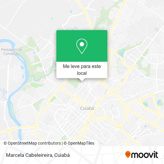 Marcela Cabeleireira mapa