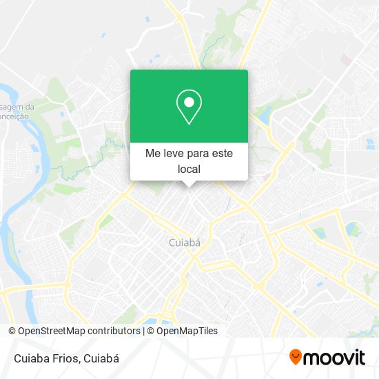 Cuiaba Frios mapa