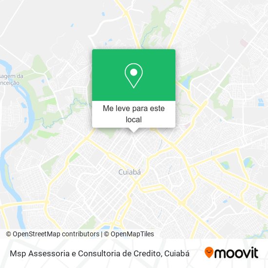 Msp Assessoria e Consultoria de Credito mapa