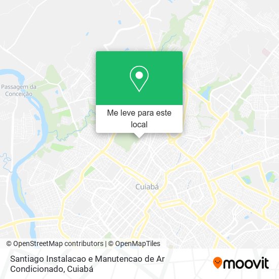 Santiago Instalacao e Manutencao de Ar Condicionado mapa