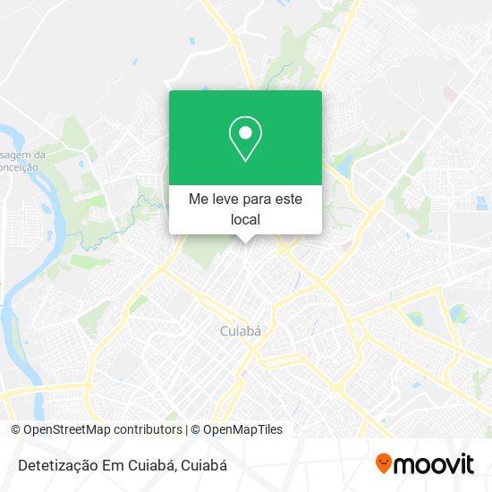 Detetização Em Cuiabá mapa