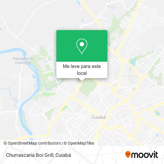Churrascaria Boi Grill mapa