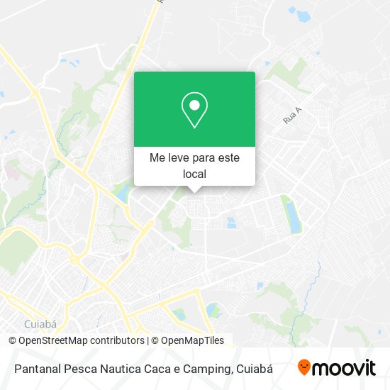 Pantanal Pesca Nautica Caca e Camping mapa