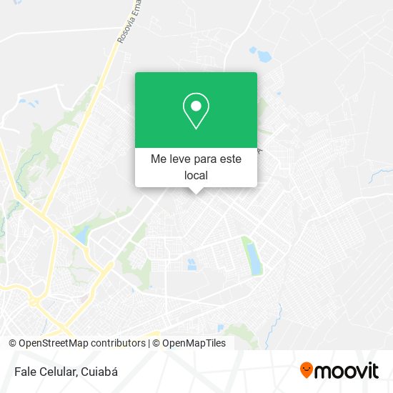 Fale Celular mapa