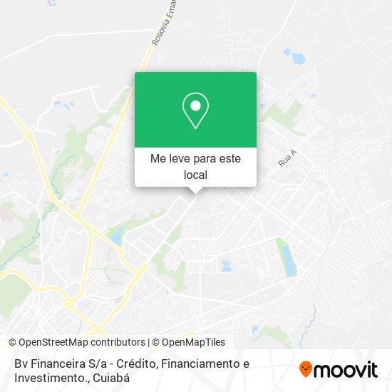 Bv Financeira S / a - Crédito, Financiamento e Investimento. mapa
