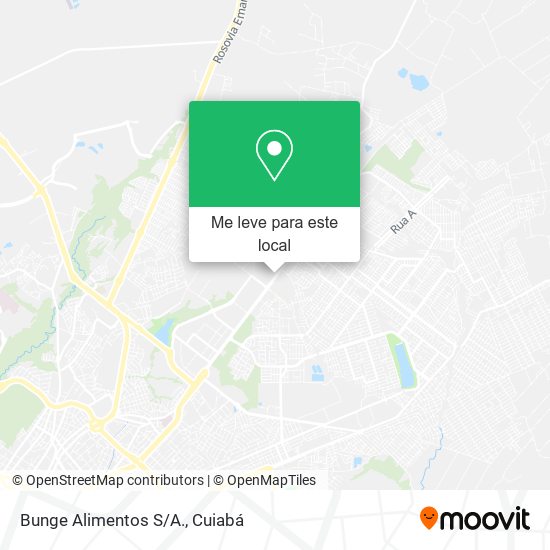 Bunge Alimentos S/A. mapa