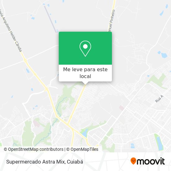 Supermercado Astra Mix mapa