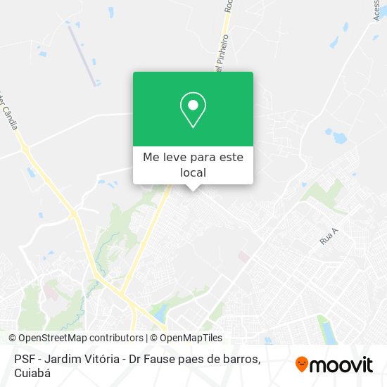 PSF - Jardim Vitória - Dr Fause paes de barros mapa