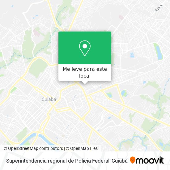 Superintendencia regional de Policia Federal mapa