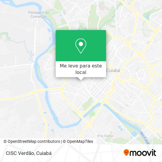 CISC Verdão mapa
