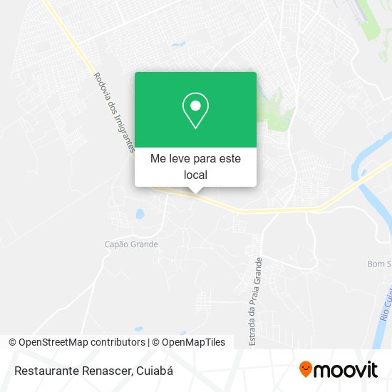 Restaurante Renascer mapa