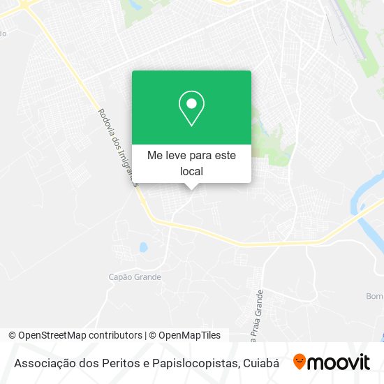 Associação dos Peritos e Papislocopistas mapa