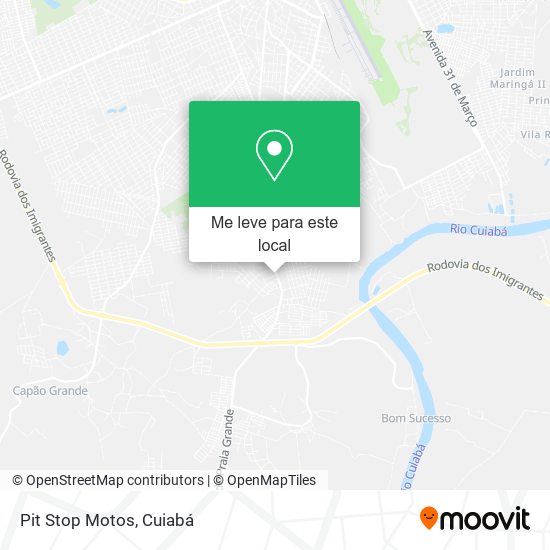 Pit Stop Motos mapa