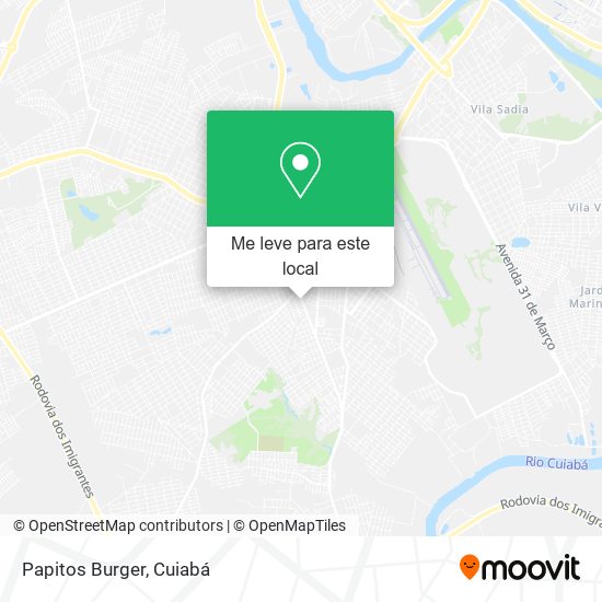 Papitos Burger mapa