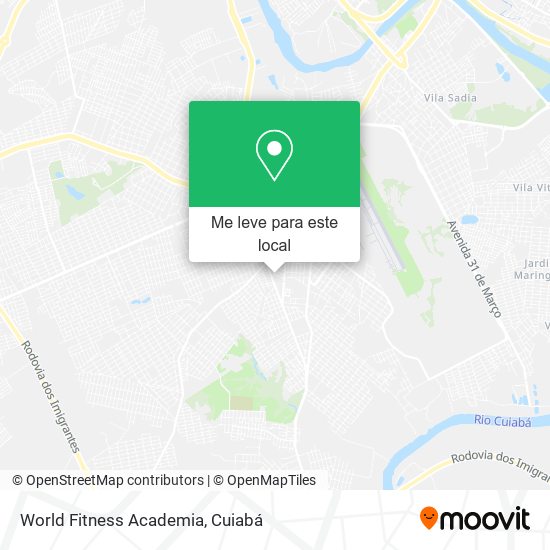 World Fitness Academia mapa