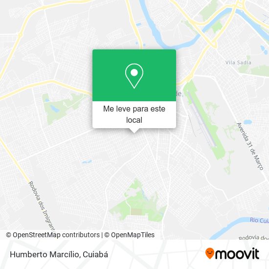 Humberto Marcílio mapa