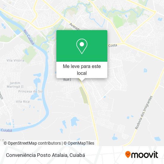 Conveniência Posto Atalaia mapa