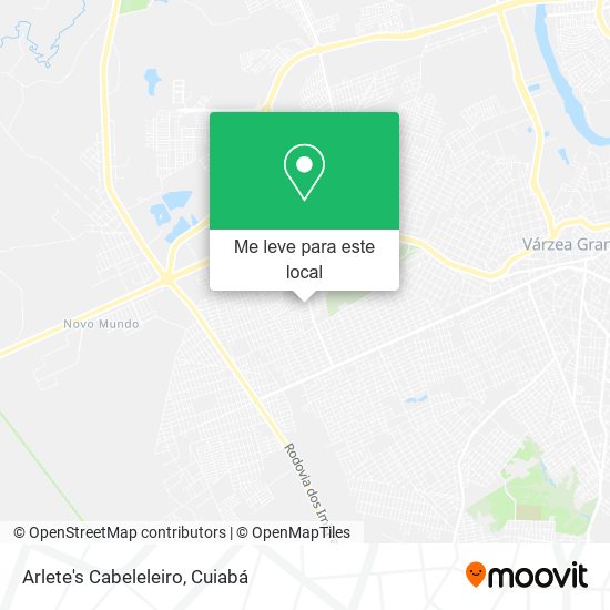 Arlete's Cabeleleiro mapa