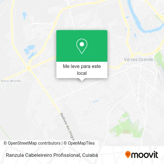 Ranzula Cabeleireiro Profissional mapa