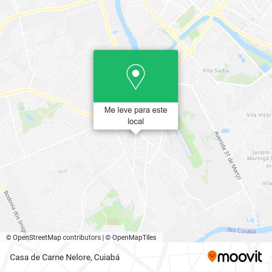Casa de Carne Nelore mapa