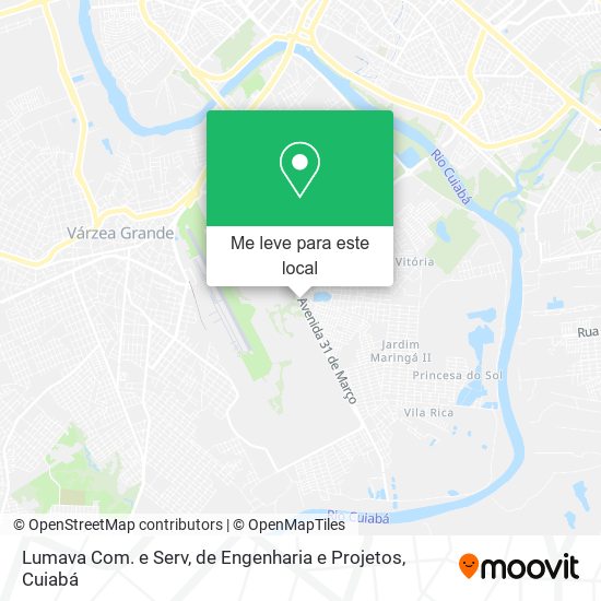 Lumava Com. e Serv, de Engenharia e Projetos mapa
