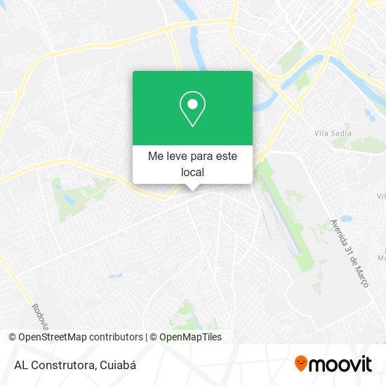 AL Construtora mapa