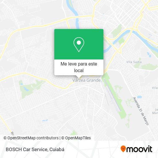 BOSCH Car Service mapa