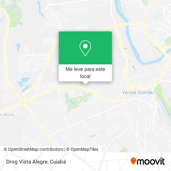 Drog Vista Alegre mapa