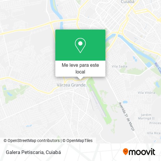 Galera Petiscaria mapa