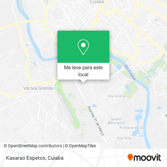 Kasarao Espetos mapa