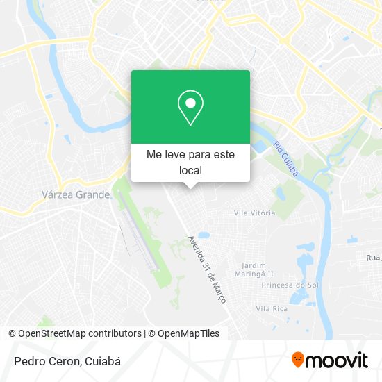 Pedro Ceron mapa