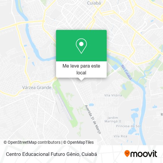 Centro Educacional Futuro Gênio mapa