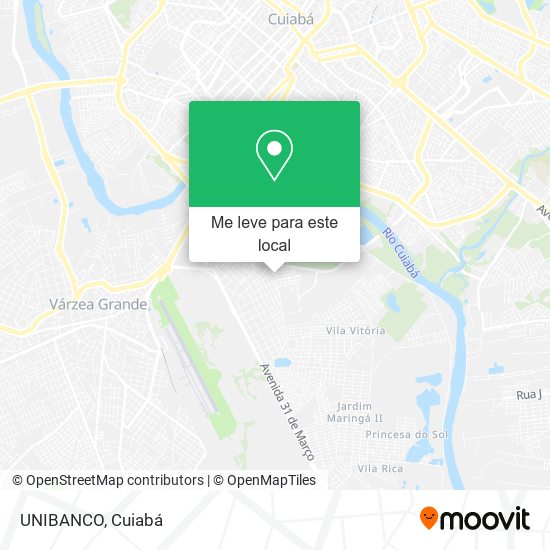 UNIBANCO mapa