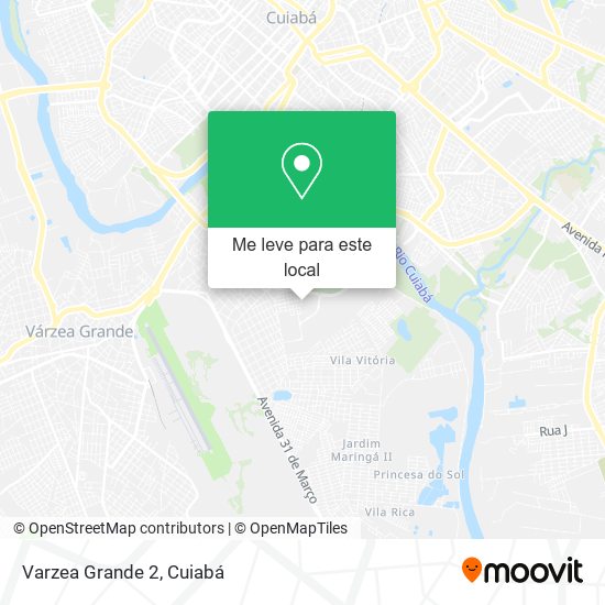 Varzea Grande 2 mapa