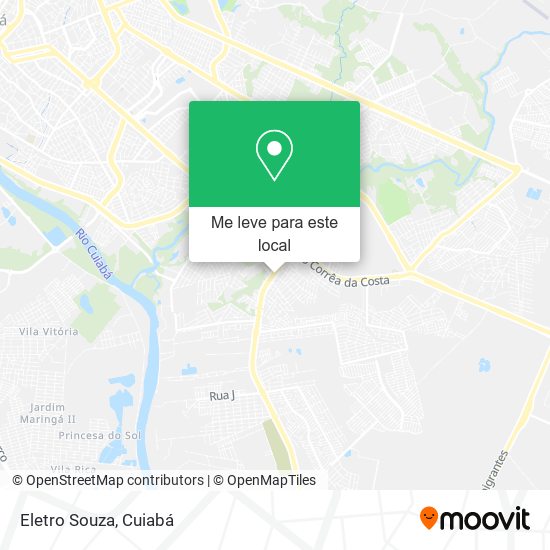 Eletro Souza mapa