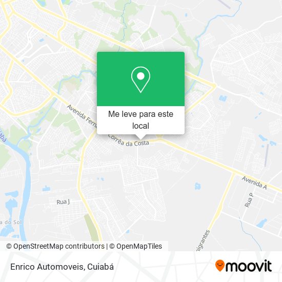 Enrico Automoveis mapa
