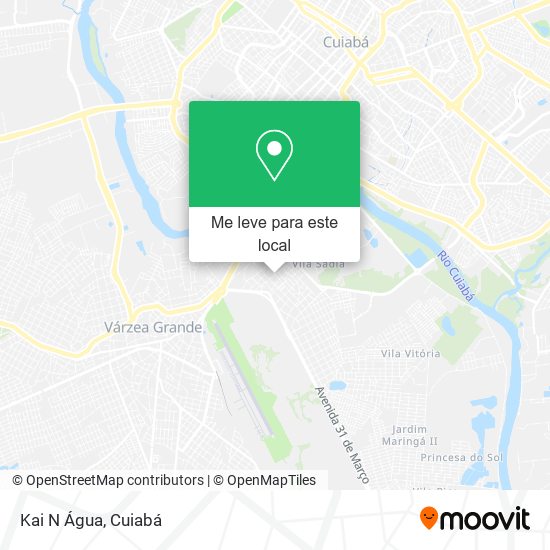 Kai N Água mapa