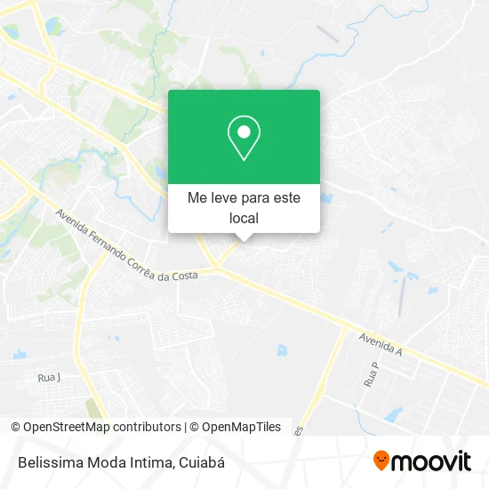 Belissima Moda Intima mapa