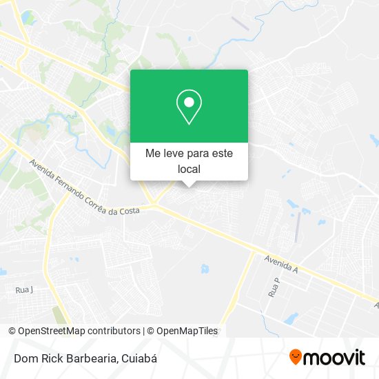 Dom Rick Barbearia mapa